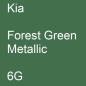 Preview: Kia, Forest Green Metallic, 6G.